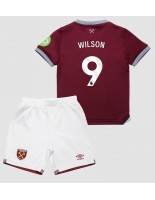 West Ham United Callum Wilson #9 Hjemmedraktsett Barn 2025-26 Korte ermer (+ bukser)